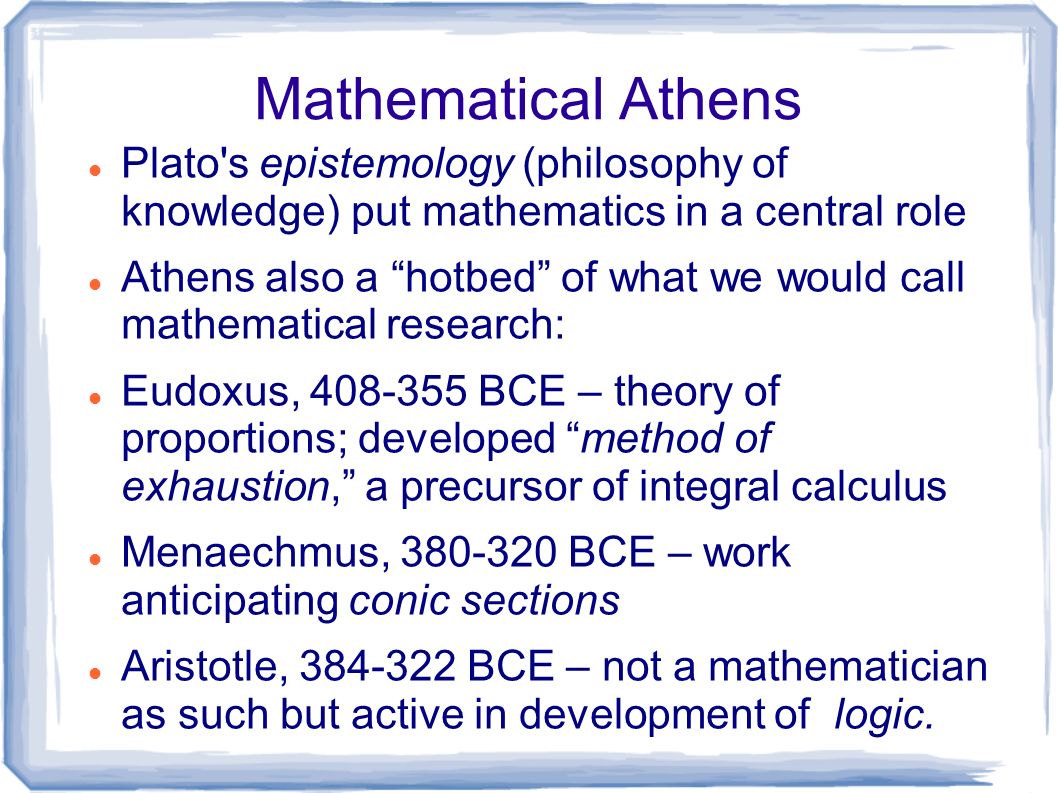 An analysis of platos theory of knowledge